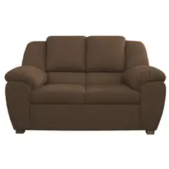 CASA BELLA - Sofá Pamplona 2 Cuerpos Marrón