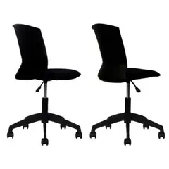 ZIYAZ - Silla de Escritorio Morelia Negro