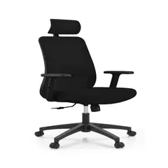 ZIYAZ - Silla Ejecutiva Ergonómica Lacoste Negro