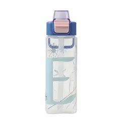 DISNEY - Botella Cuadrada Frozen 500ml Rosado