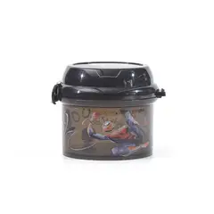 DISNEY - Porta Snack Spiderman 280ml Negro
