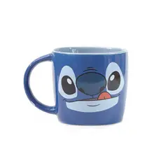 DISNEY - Tazón de Cerámica Stitch 340ml Azul