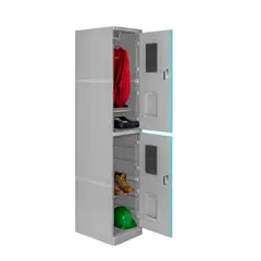 MALETEK - Locker ABS LP1-02 Porta Candado Color Celeste.