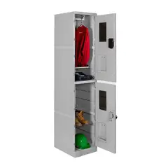 MALETEK - Locker ABS LP1-02 Porta Candado Color Gris.