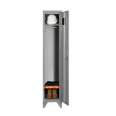 MALETEK - Locker Metálico MK1-01 1 Puerta Porta Candado.