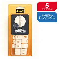ILUMA - Conector Unión para Tira LED.