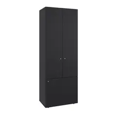 TUHOME - Ropero 3 Puertas 60x170x40.2cm Wengue.