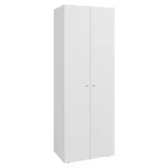 TUHOME - Ropero 2 Puertas 60x170x40.2cm Blanco