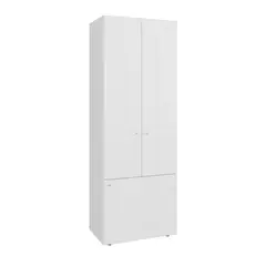 TUHOME - Ropero 3 Puertas 60x170x40.2cm Blanco