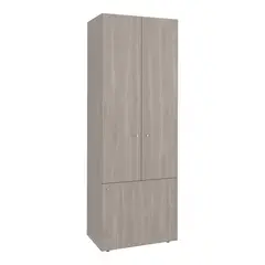 TUHOME - Ropero 3 Puertas 60x170x40.2cm Bardolino/Blanco