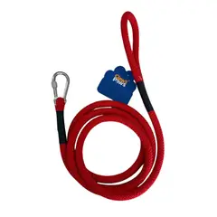 CLAWS & PAWS - Correa Soga Gruesa 2m Roja.