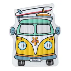 BESTWAY - Flotador Furgoneta Divertida Multicolor 127x18x164cm