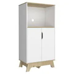 TUHOME - Mueble para Microondas Duna/Blanco