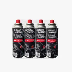 KLIMBER - Pack Cuatro Unidades de Gas Butano Klimber.