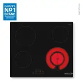 Bosch 4 Hornillas Eléctrica Negro Pkf611Bb8E