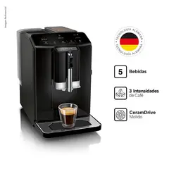 Bosch - Máquina de Café 1300W 1.4lt Negro TIE20119