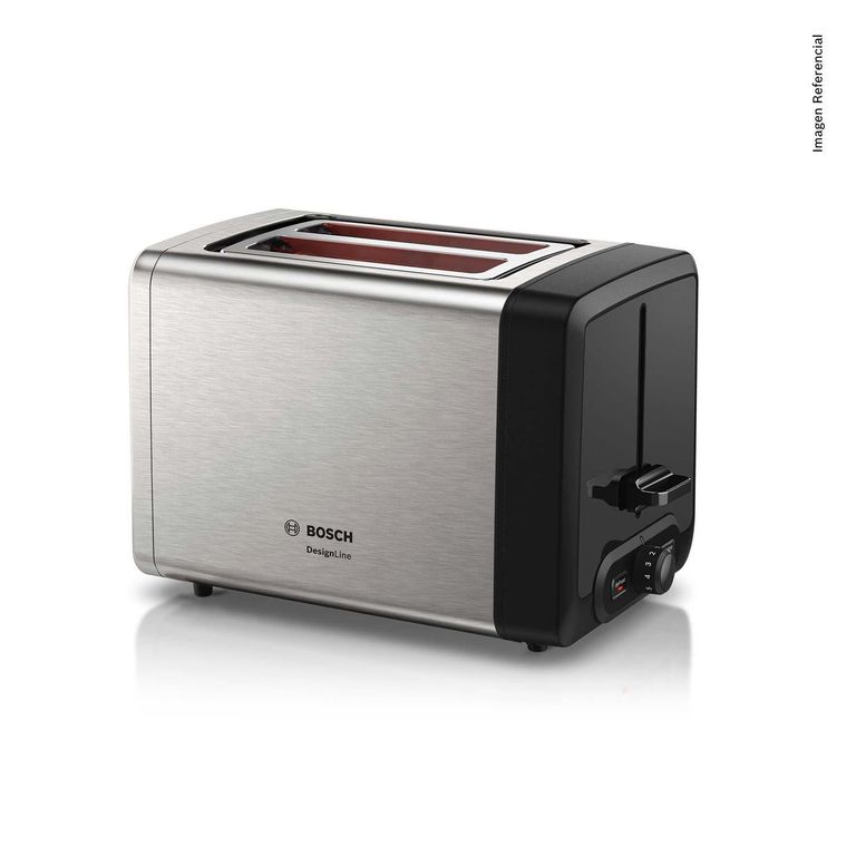 Tostadora 2 Rebanadas Acero Inoxidable TAT4P420