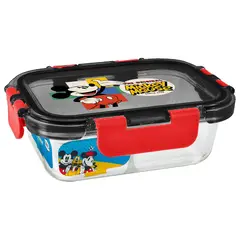 DISNEY - Taper de Vidrio con División 950ml Mickey.