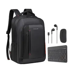 KUZLER - Combo 4 en 1 Mochila + Audífonos + Teclado + Mouse