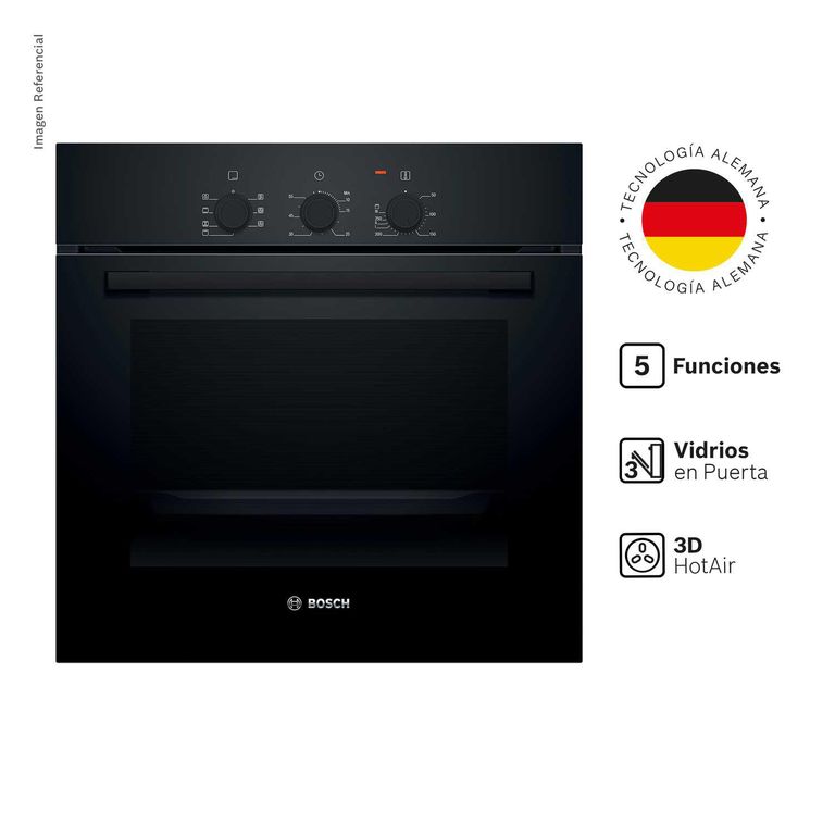 Horno Empotrable Modelo HBF011BA2 Negro
