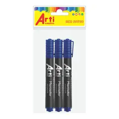 ARTI CREATIVO - Pack Plumón Indeleble x3.