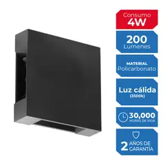 ILUMA - Aplique Estrella IP65.