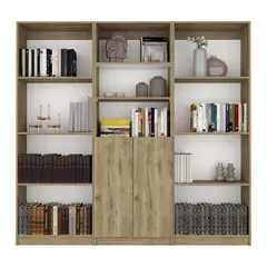 TUHOME - 3 Estantes 11 Niveles con Puertas