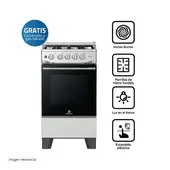 Indurama Cassatt 4 Hornillas Gas
