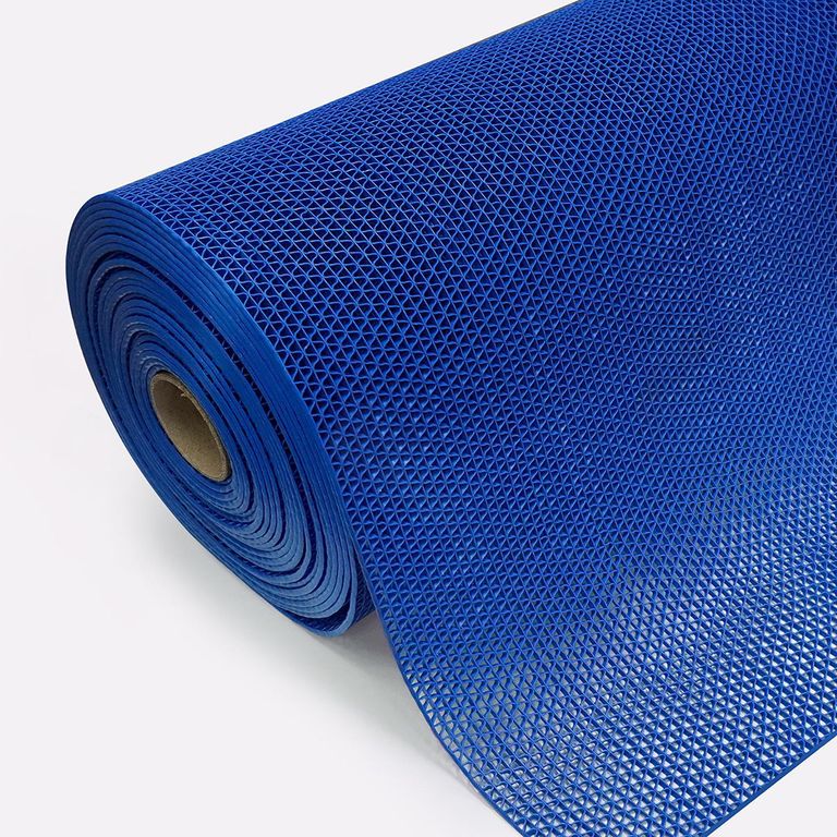 Piso Ondas Azul PVC 60cm 5mm Venta por Metro Lineal