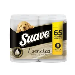 SCOTT - Papel Higiénico Doble Hoja 8 Rollos 65m