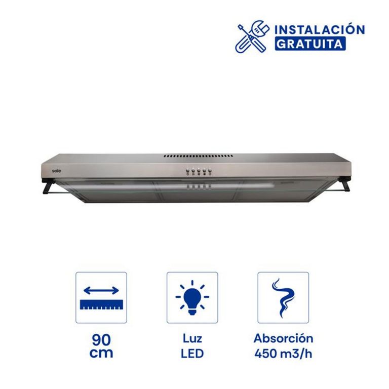 Campana Convencional 89.5cm TURE17COV3