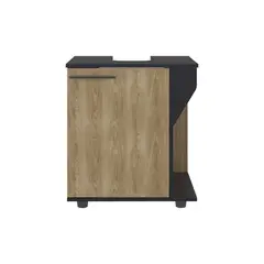TUHOME - Mueble Auxiliar Lavamanos Wengue