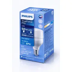 PHILIPS - Foco True Force E27 50W Luz Fría