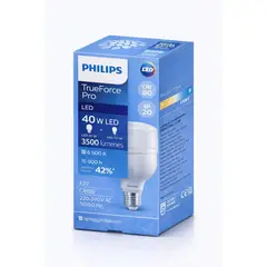 PHILIPS - Foco True Force E27 40W Luz Fría