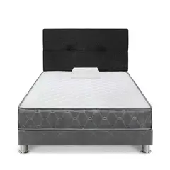 FORLI - Dormitorio 1.5 Plazas Americana Acqua + Almohada