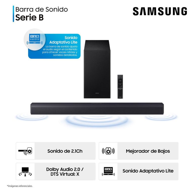 Soundbar Serie B 2.1 HW-B450F/PE