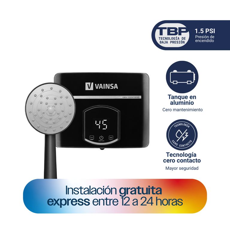 Rapiducha Eléctrica VR21 4200W con Ducha Teléfono