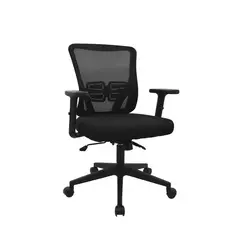 BONNO - Silla de Oficina Giratoria Miles Negro