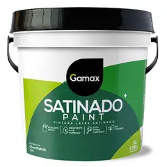 GAMAX - Latex Satinado Blanco Humo 1 Galón