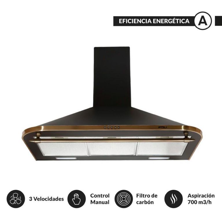 Campana Vintage de 90 Centímetros