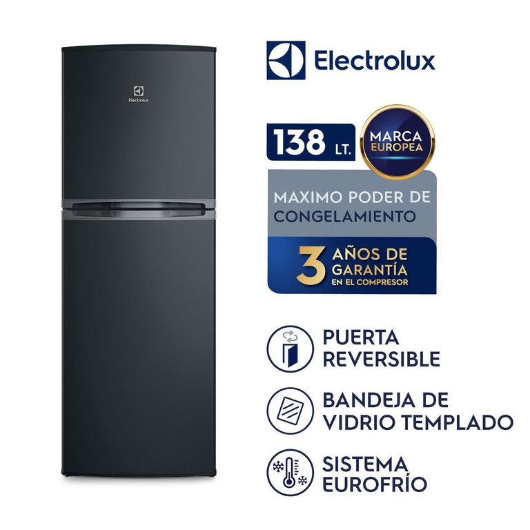 Refrigeradora Top Freezer Frío Directo 138 Litros ERT18G2HNB