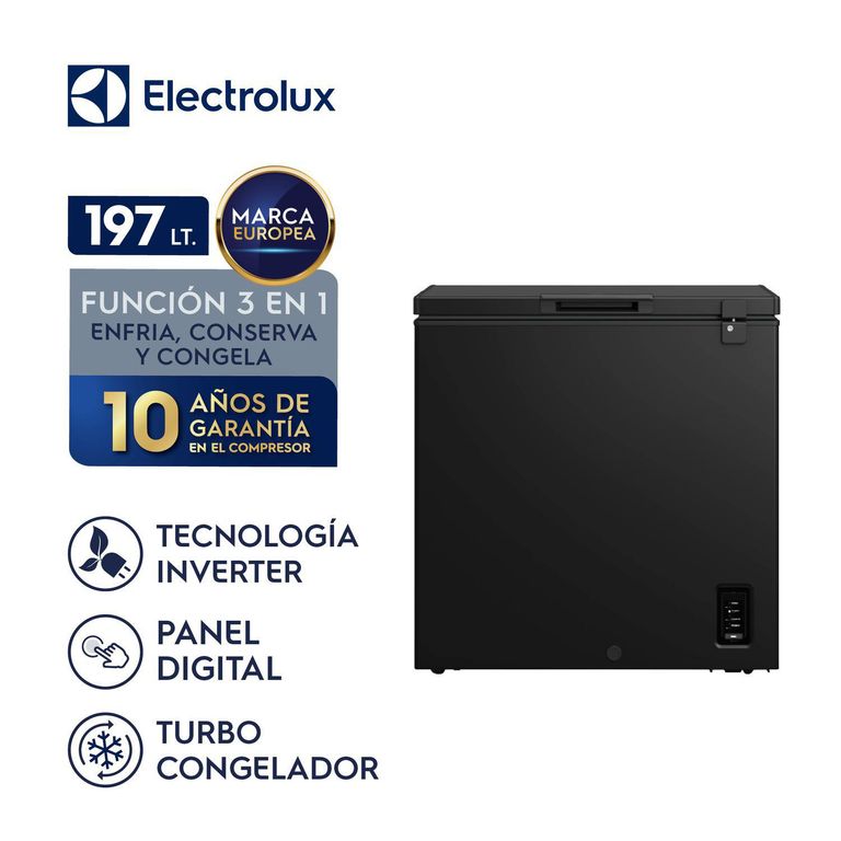 Congelador Horizontal 197L Inverter con Función Turbo EFH20S5P5AB