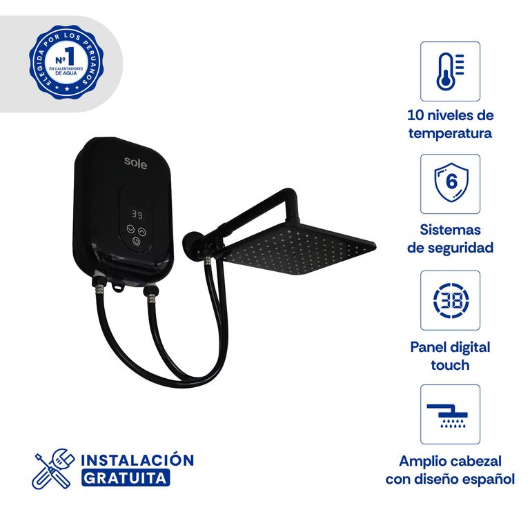 Rapiducha Eléctrica Españolita 5500W
