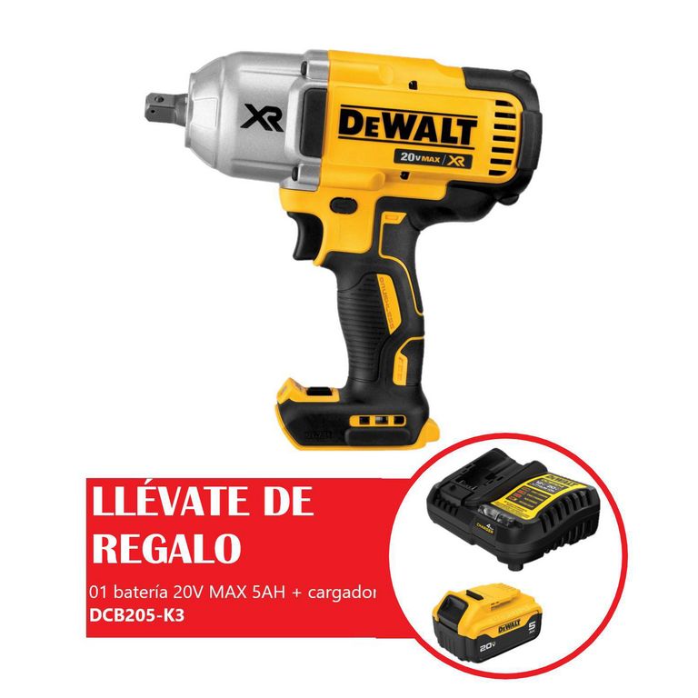 Atornillador de Impacto DCF899B-K1 + Bateria y Cargado