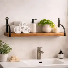 STRATUS - Repisa de Pared de Madera