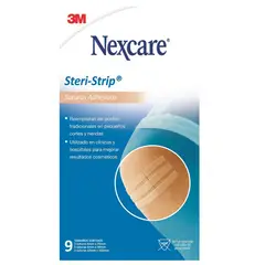 NEXCARE - Steri Strip Adhesivo x12 1.2 x 10 cm