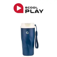 SCOOL - Mug Acero 500ml Azul Play