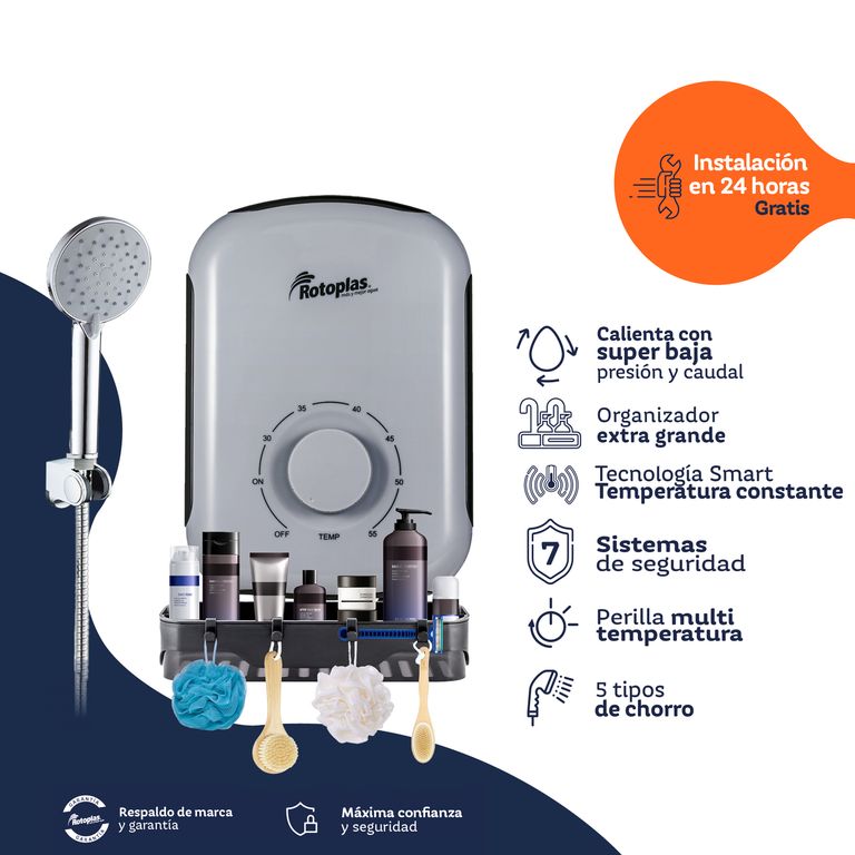 Rapiducha Eléctrica Sensitive Pro 5500W