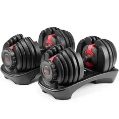 SPORTFITNESS - Mancuernas Ajustables Regulables 48kg