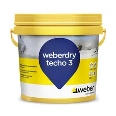 WEBER - Weberdry Techo 3 Gris 4 L